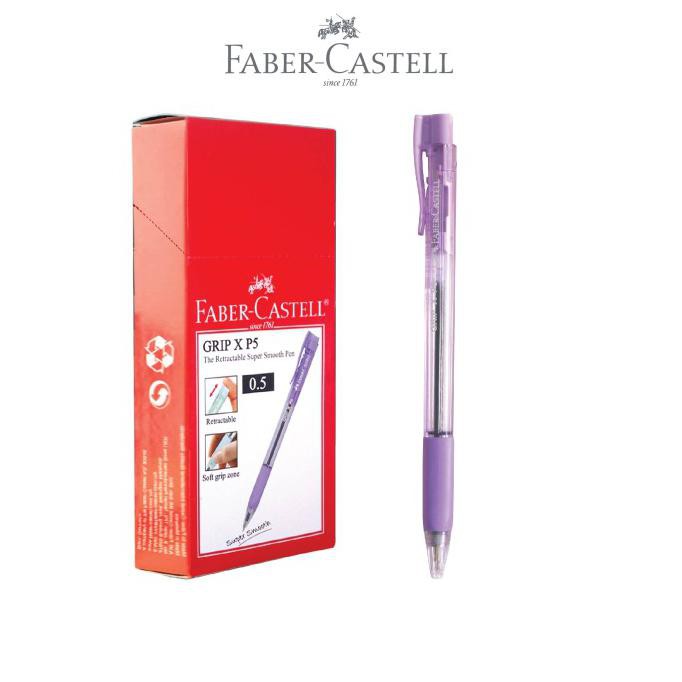 

Promo Awal tahun Ballpoint Grip XP 0.5 mm Barrel Violet - Box isi 10pcs Promo Awal tahun