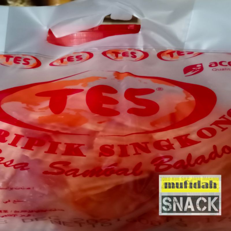 

Tes singkong rasa balado berat 500 gram