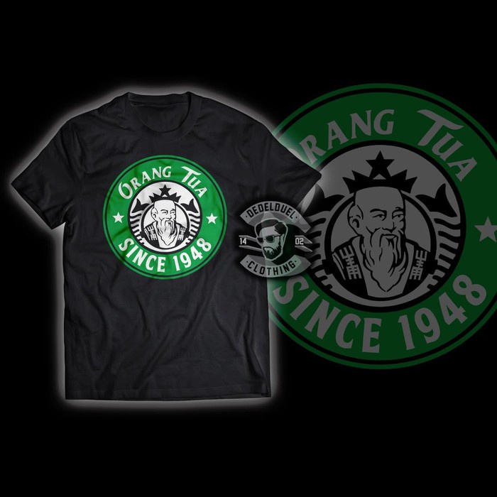 BIG SIZE 3XL 4XL...kaos/t shirt/baju keren MEME ORANG TUA 016