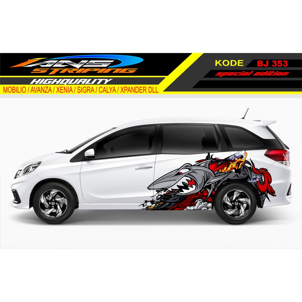 DECAL STICKER MOBIL MOBILIO / STIKER MOBILIO / DECAL STIKER MOBIL / STIKER MOBIL