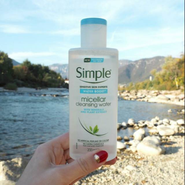 Simple Water Boost Micellar Cleansing Water 200 ml