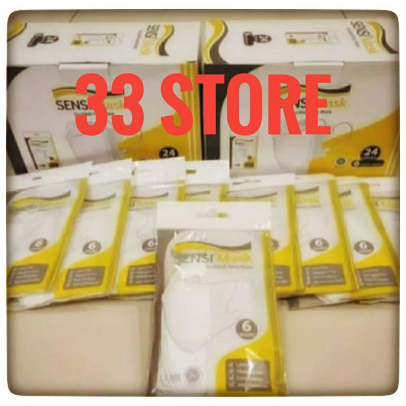 Masker Duckbill Sensi 3 PLY Murah Surabaya