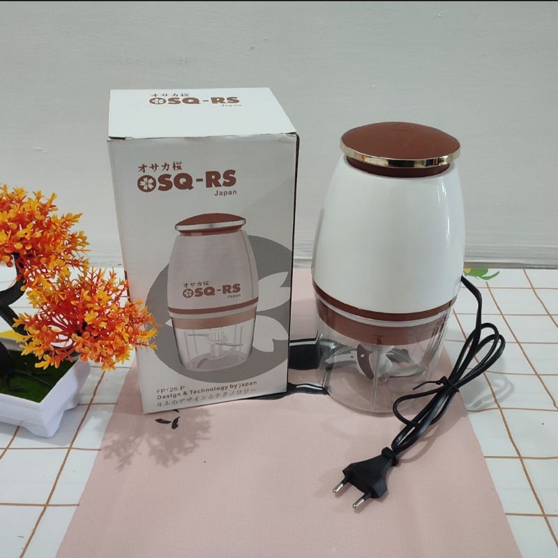 Blender Kapsul  Capsule Capsul  Pink Quatre - Hand Blender Food Processor and Mixer  -  Penggiling Daging – Perlengkapan Dapur