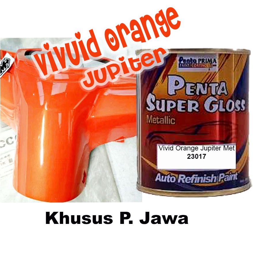 Penta supergloss Vivid Orange Jupiter Metalik 23017