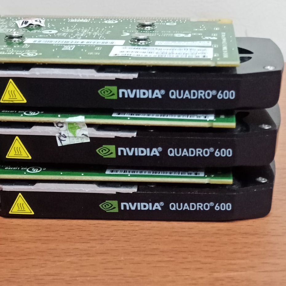 VGA PCI-EXPRESS NVIDIA QUADRO 600, 1GB-128BIT DDR3, MURMER BERGARANSI