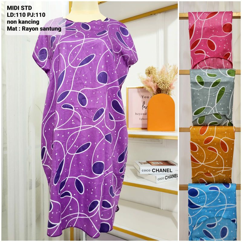 Daster GROSIR Termurah Daster Midi STD