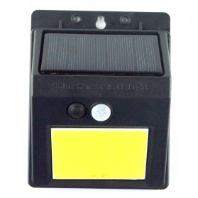 Lampu Solar Sensor Gerak Outdoor Weatherproof 48 LED - L22 - Black