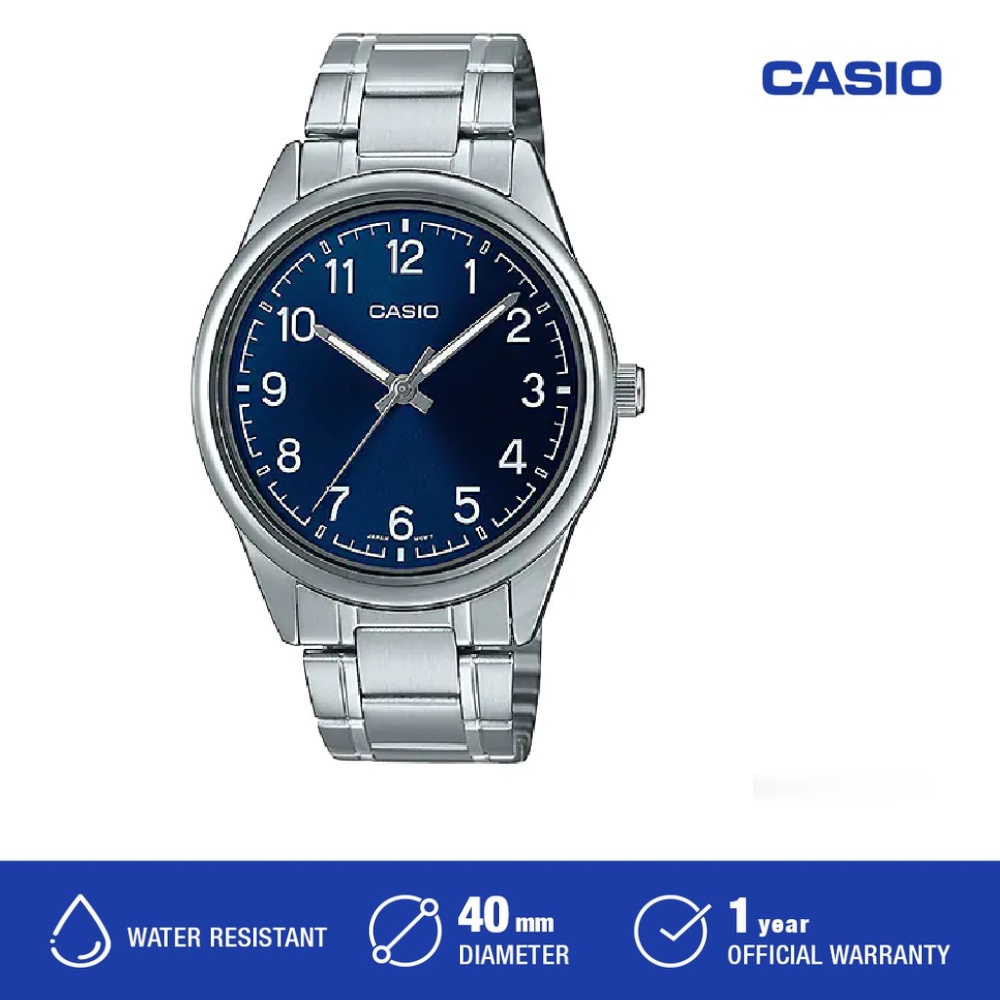 Casio Jam Tangan Pria MTP-V005D-2B4UDF