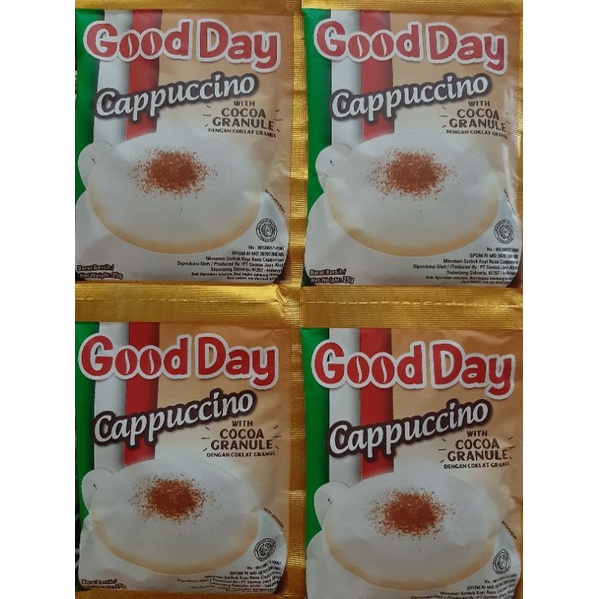 

GOOD DAY CAPPUCCINO SACHET 25g