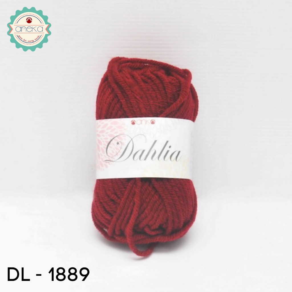 Benang Rajut Karpet Dahlia / Carpet Yarn - 1889 ( Merah SD )