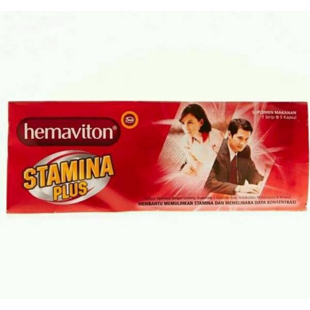 

Hemaviton stamina 10strip@5kapsul