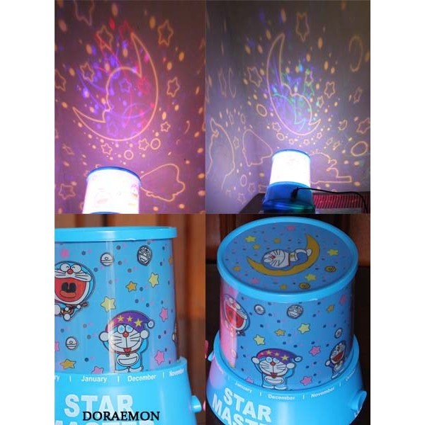 Lampu Proyektor / lampu tidur proyektor / star master Doraemon