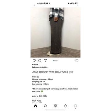 Julius Corduroy Pants c12