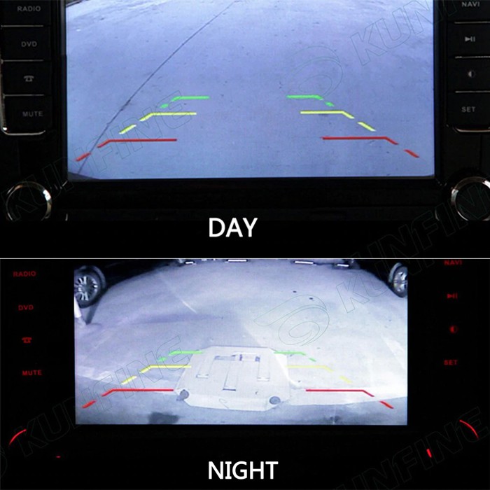 KAMERA MUNDUR 4 LED CCD HD REAR CAMERA 4 TITIK LED KUALITAS TINGGI-3