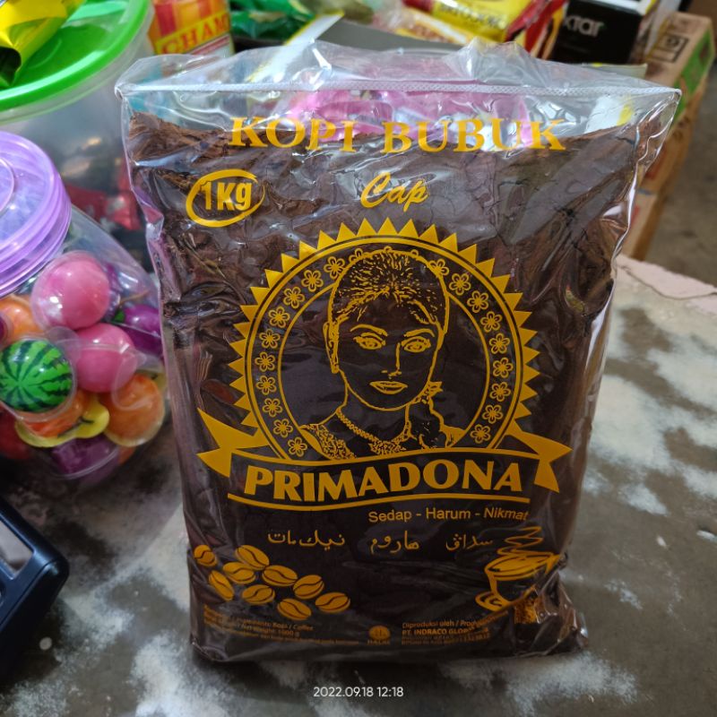 

Kopi Bubuk Cap Primadonna 1kg