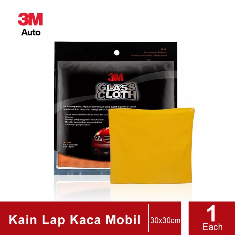 3M 37804 Glass Cloth Lap Kaca Mobil size  30 cm X 30 cm