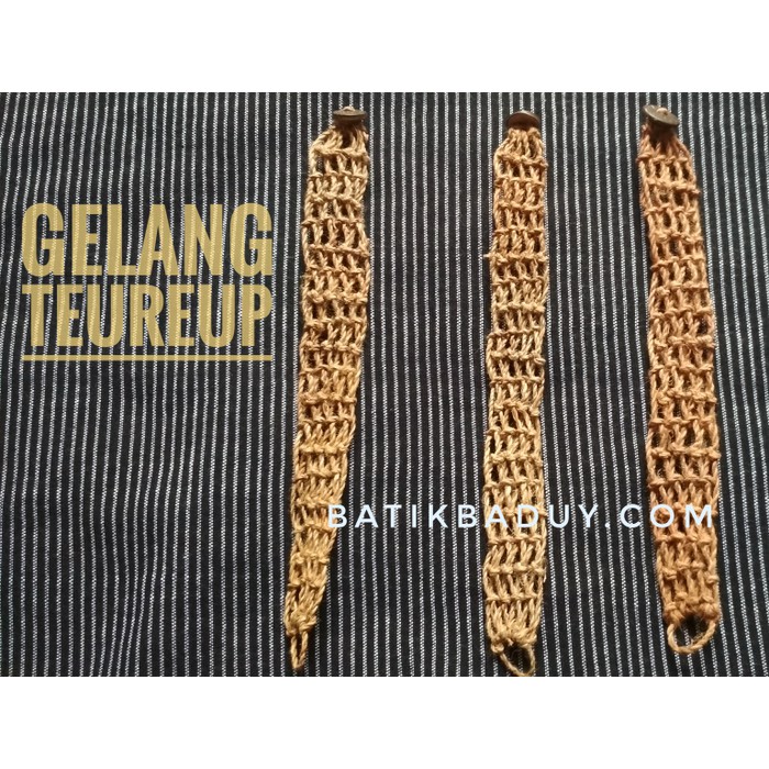 Jual Gelang Teureup Khas Baduy Banten terakhir
