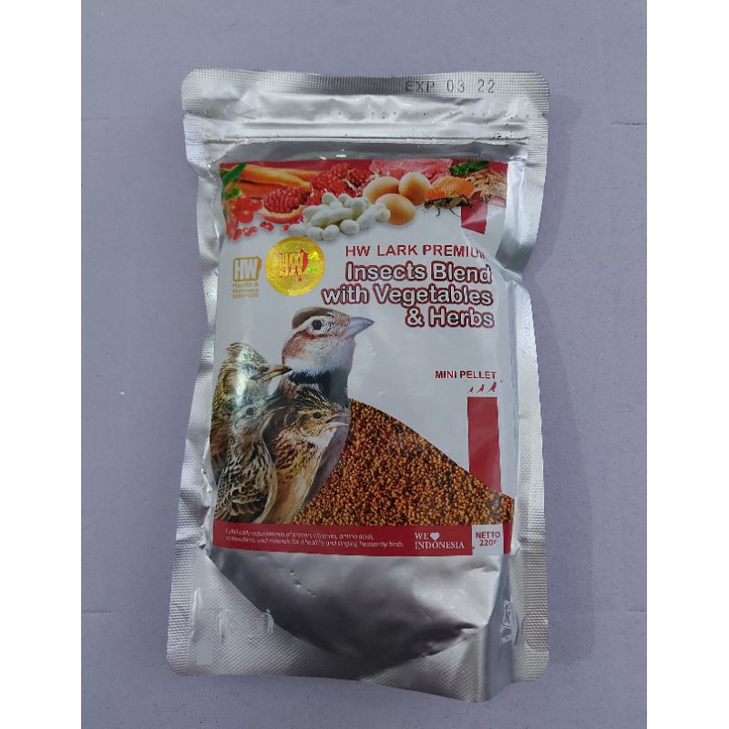 Hw lark premium voer branjangan