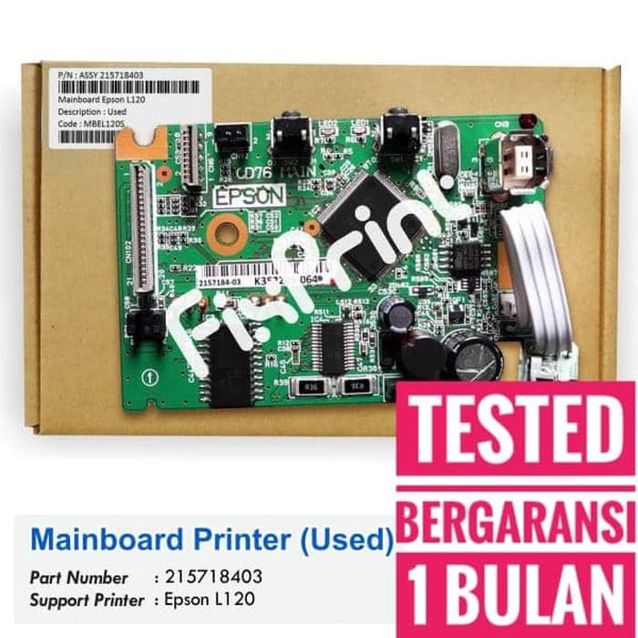 Jual Mainboard Printer Epson L120, Motherboard Epson L120 Board Epson l120 Murah