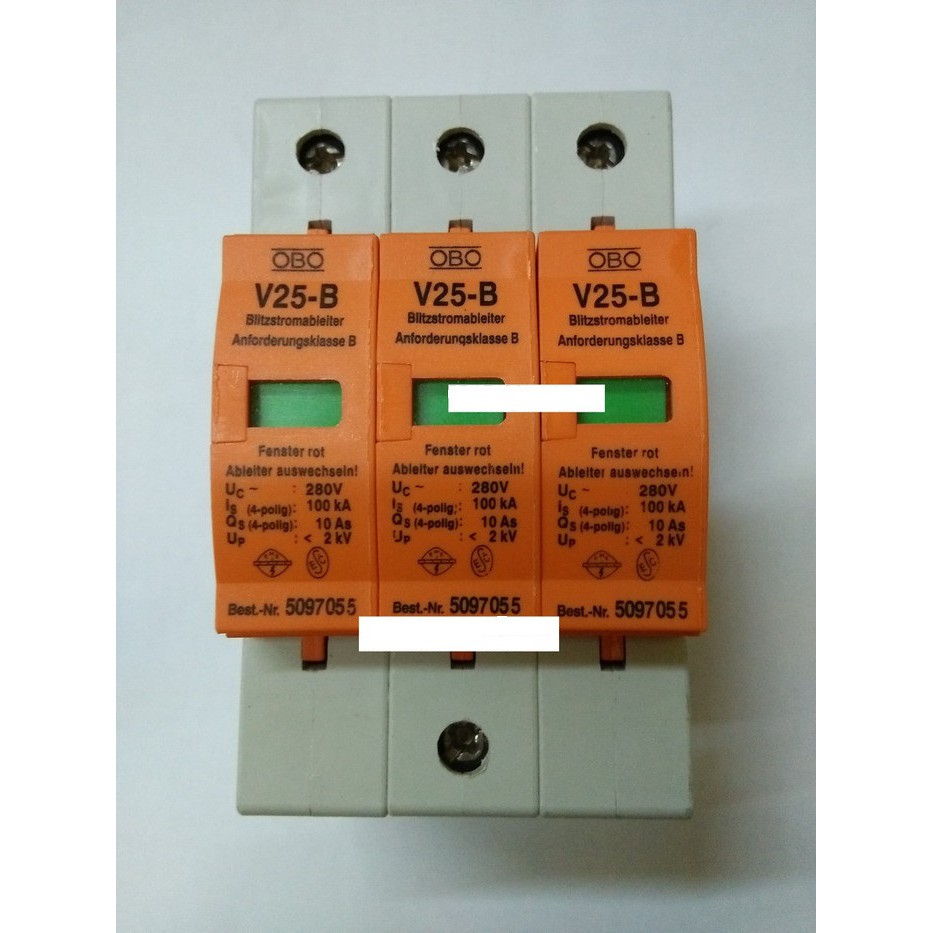 Surge Arrester OBO V25-B 3 Phase / Surge Arrester OBO 3P V25-B