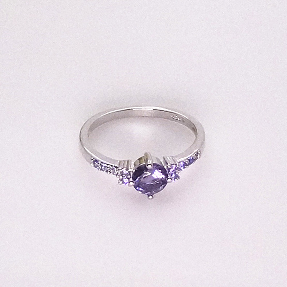 Hu Hu Hu Hu Hu Alat Bantu Pasang Kacamata♡ Cincin Wanita Hias Amethyst Imitasi Untuk Pernikahanpertunanganhadiah