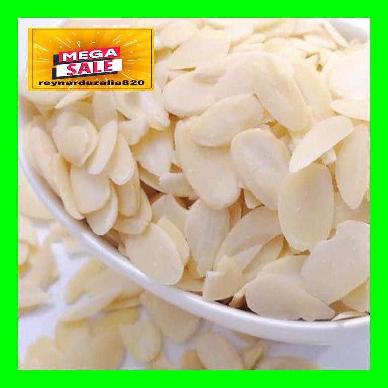 

Chrnar Natural Almond Sliced Kacang Almond Slice Tipis Blue Diamond 200 G Chch50D
