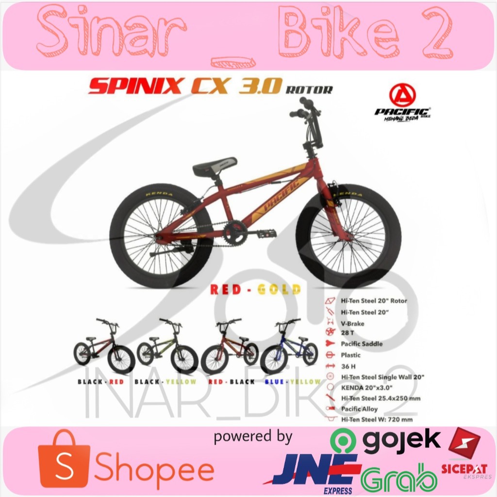 Sepeda Bmx Pacific Spinix Cx 3.0 Rotor