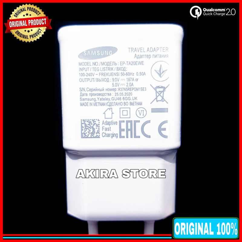 Charger Samsung Galaxy A13 A23 A03s A32 5G ORIGINAL 100% Sein Fast Charging Type C