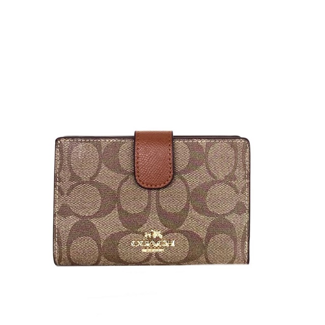 Coach Medium Corner Zip Wallet