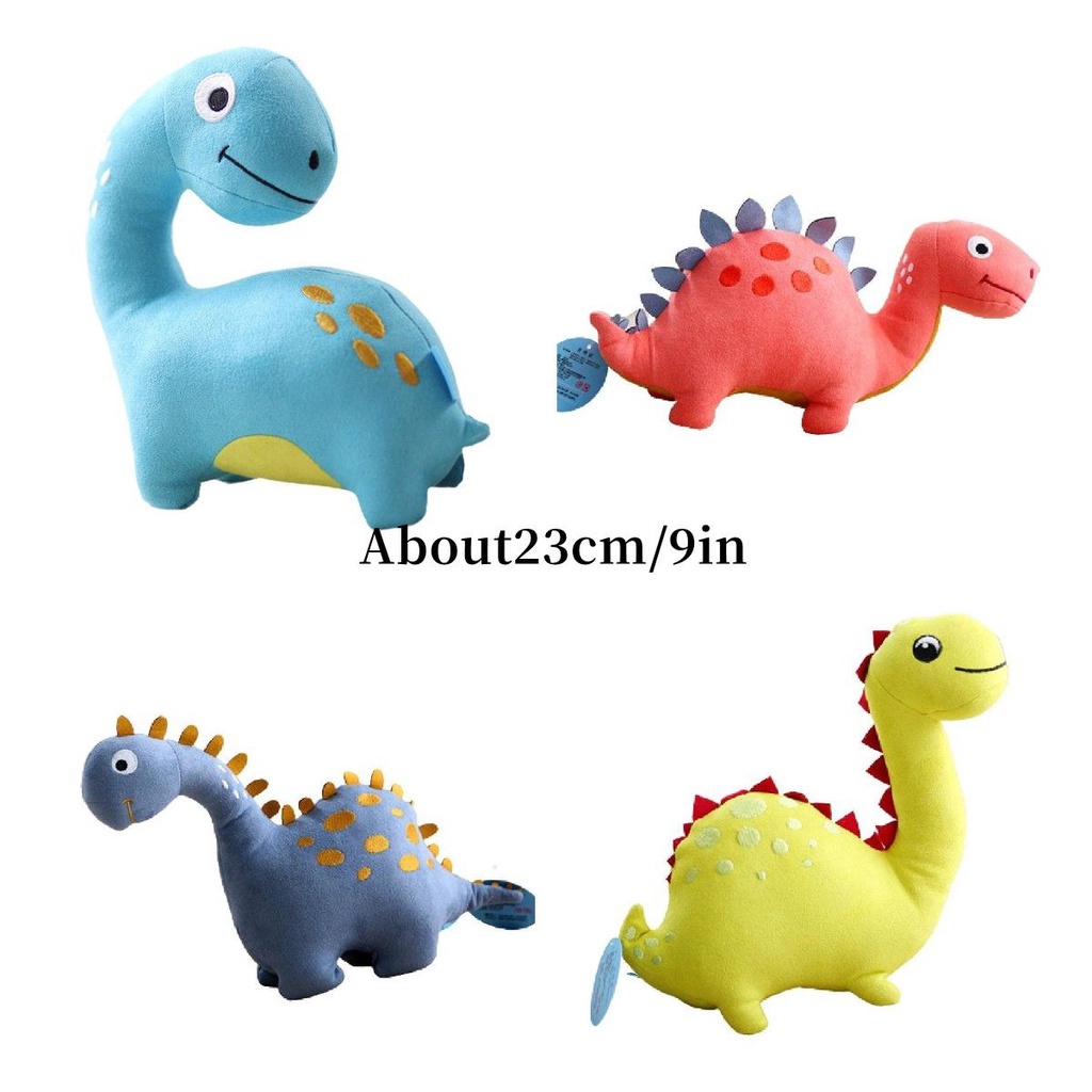 23cm Kawaii Simulation Dinosaur Plush Toy Stuffed Toy Cotton Soft Animal Dinosaur Doll Doll Boy Sleeping Pillow Child Birthday Gift