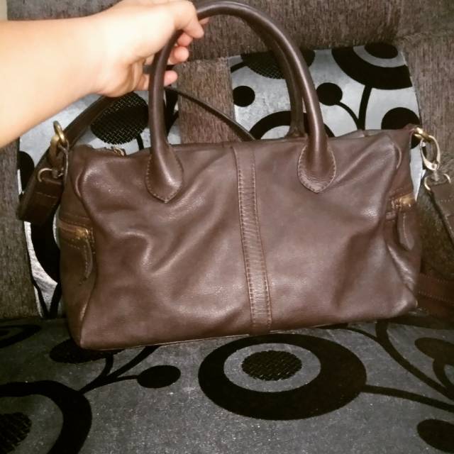 Tas kulit asli,prelove,preloved.seken