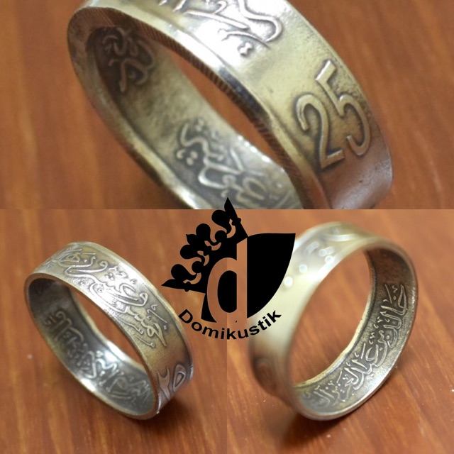 Cincin Koin 25 Halala Arab