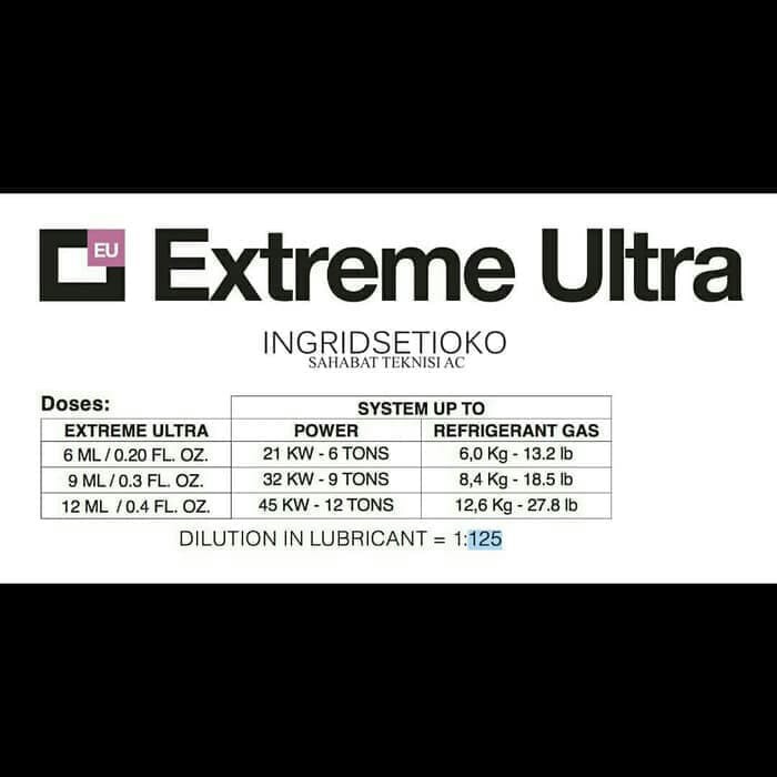 EXTREME ULTRA 6 ml / CAIRAN AC ANTI BOCOR 6 ml