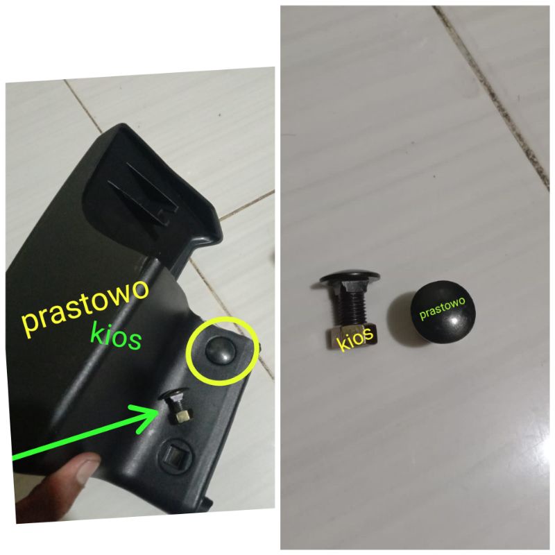 baut tanduk kuping bemper kijang super grand