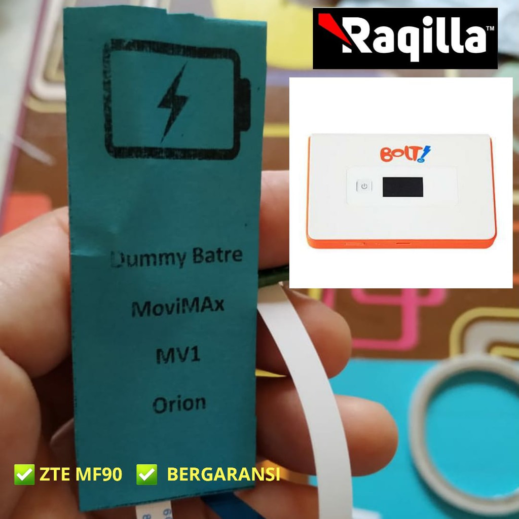 Batre dummy modem bolt mv1 orion Dummy / Fake Baterai, Batre, Battery Modem Bolt MV1 ORION