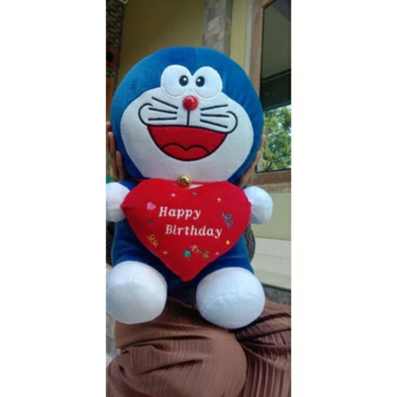 0Boneka Doraemon kualitas bagus ukuran 50cm /boneka SNI