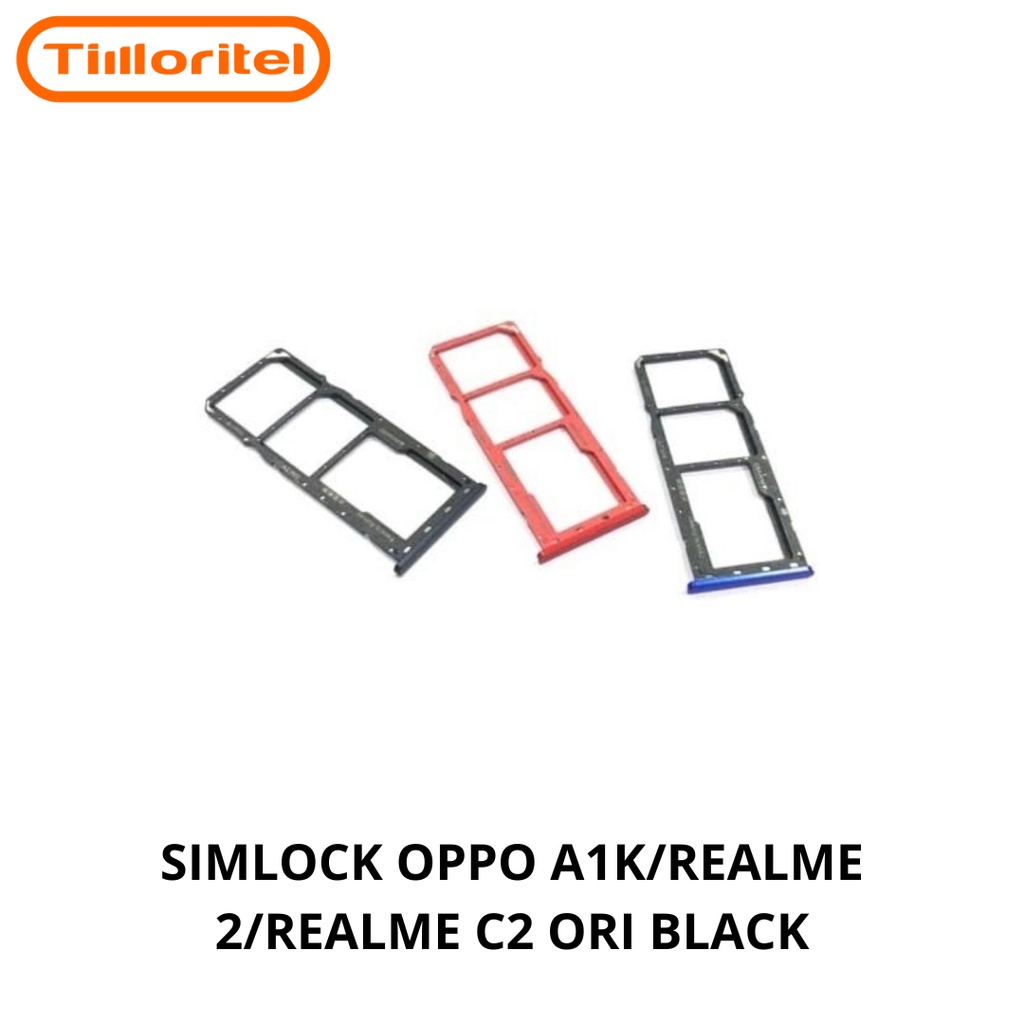 SIMLOCK OPPO A1K / REALME 2 / REALME C2 ORI BLACK