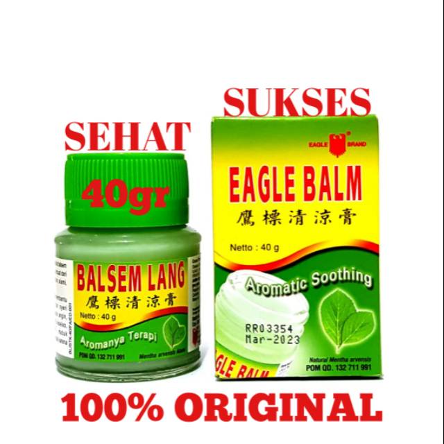 BALSEM LANG AROMATHERAPY (40GR)