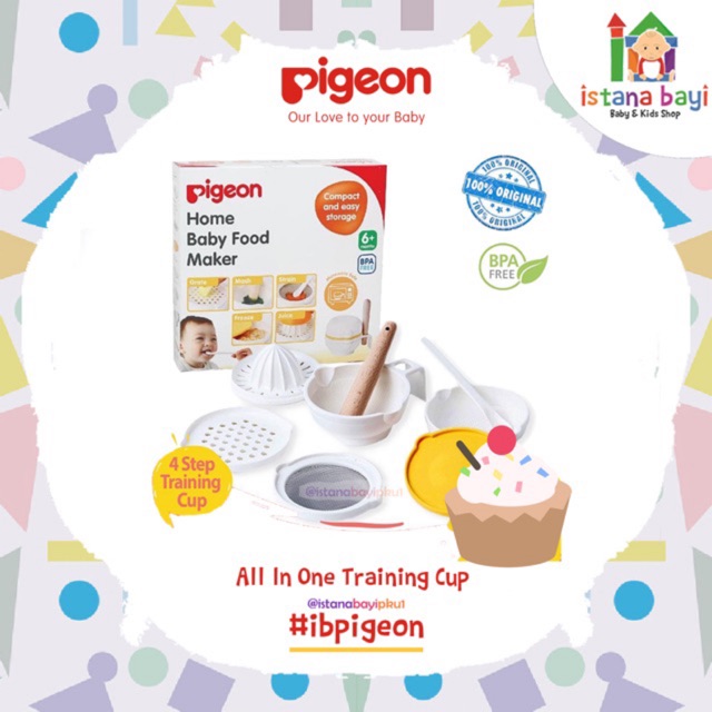 Pigeon Home Baby Food Maker - Peralatan MPASI bayi