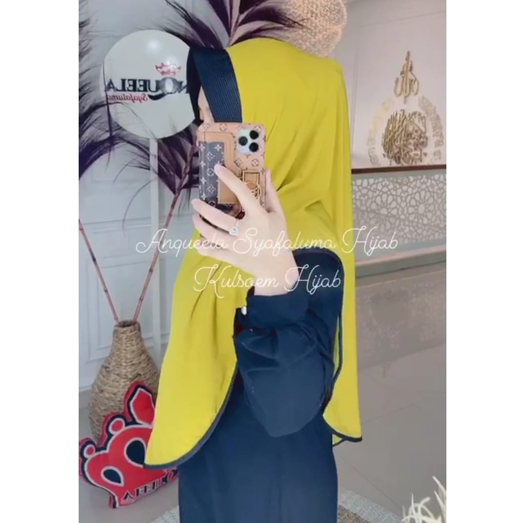 BERGO SALSA JERSEY || KULSOEM HIJAB BY ANQUELLA HIJAB