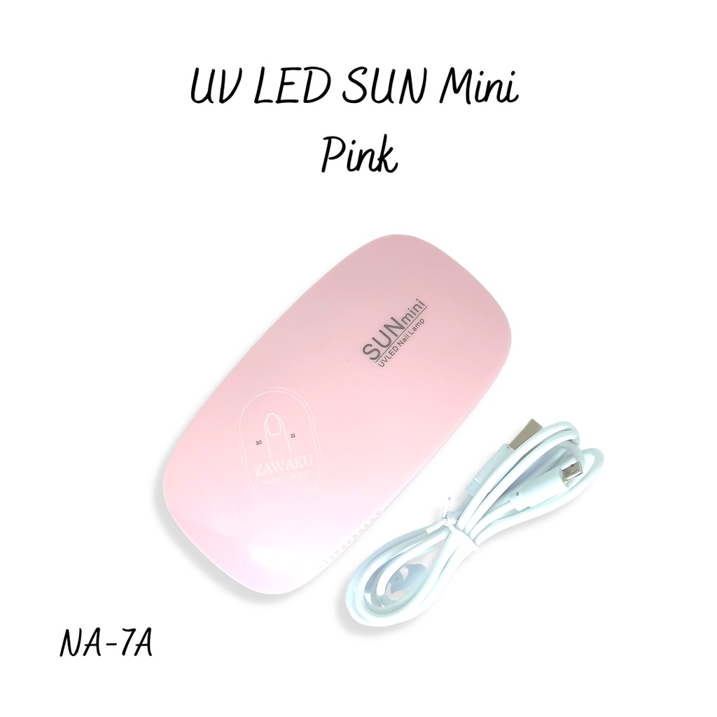 UV LED Nail Art Lampu Pengering Kutek Gel Polish Sun Mini