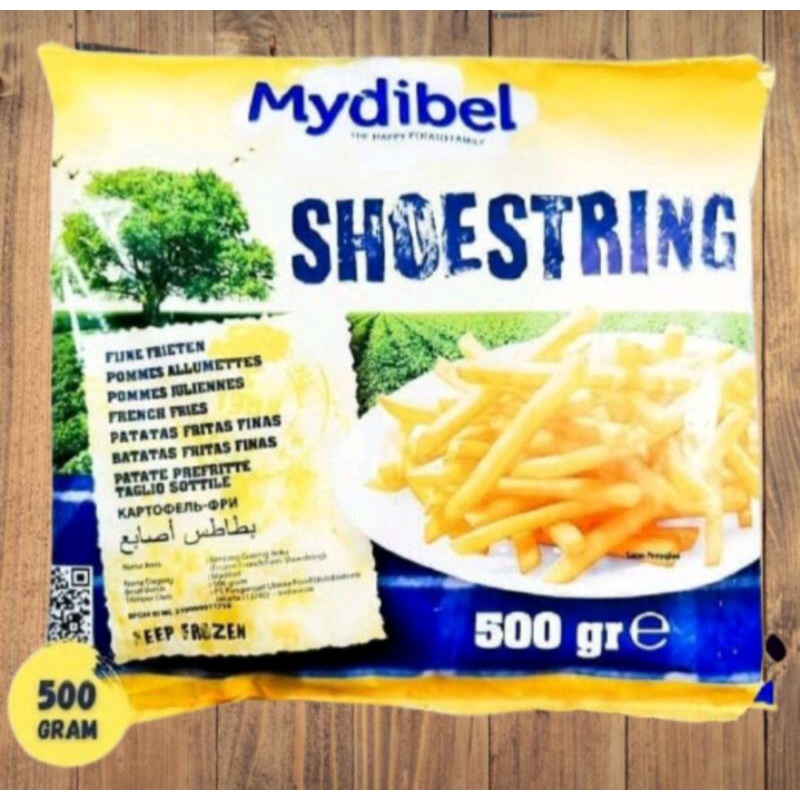 

kentang shoestring mydibel 500 gr
