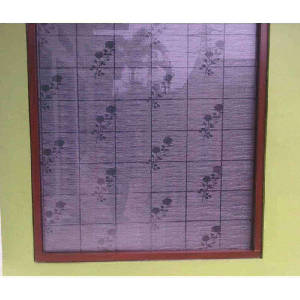 Jual STIKER KACA MOTIF BUNGA MAWAR Murah