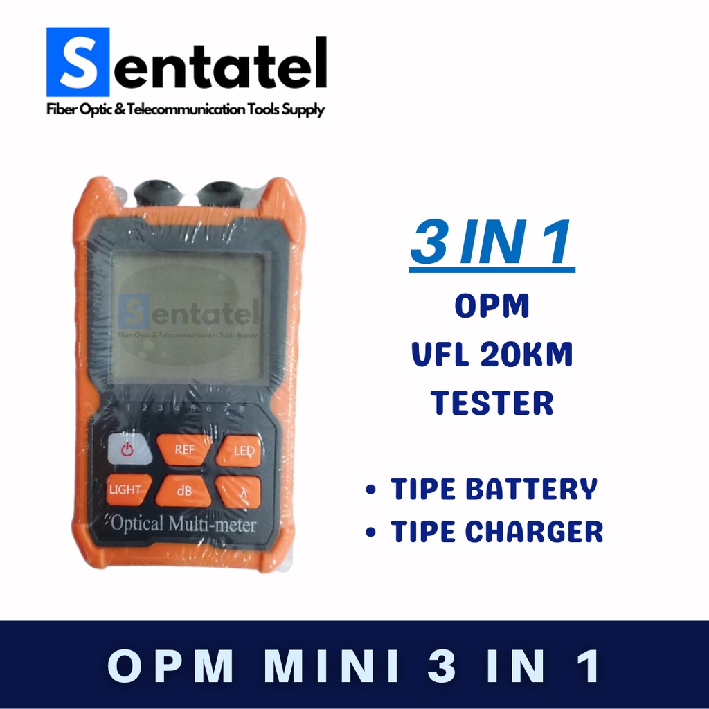 OPM Optical Power Meter Mini 3 in 1