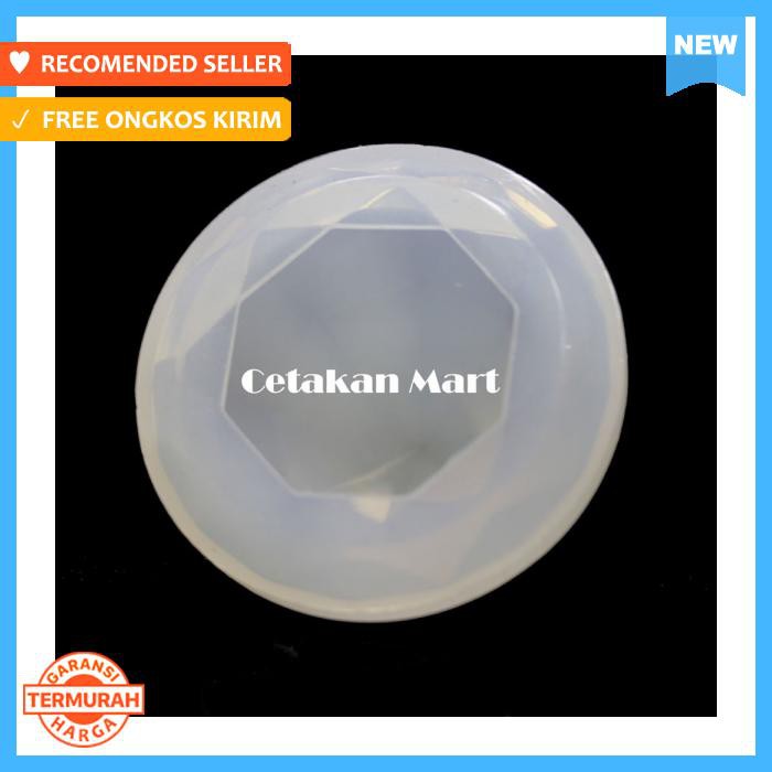 Loyang & Cetakan Kue - Cetakan Resin Craft Diamond Silikon Besar - Dapur