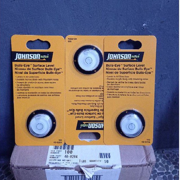 waterpass bulat JOHNSON waterpass mata sapi