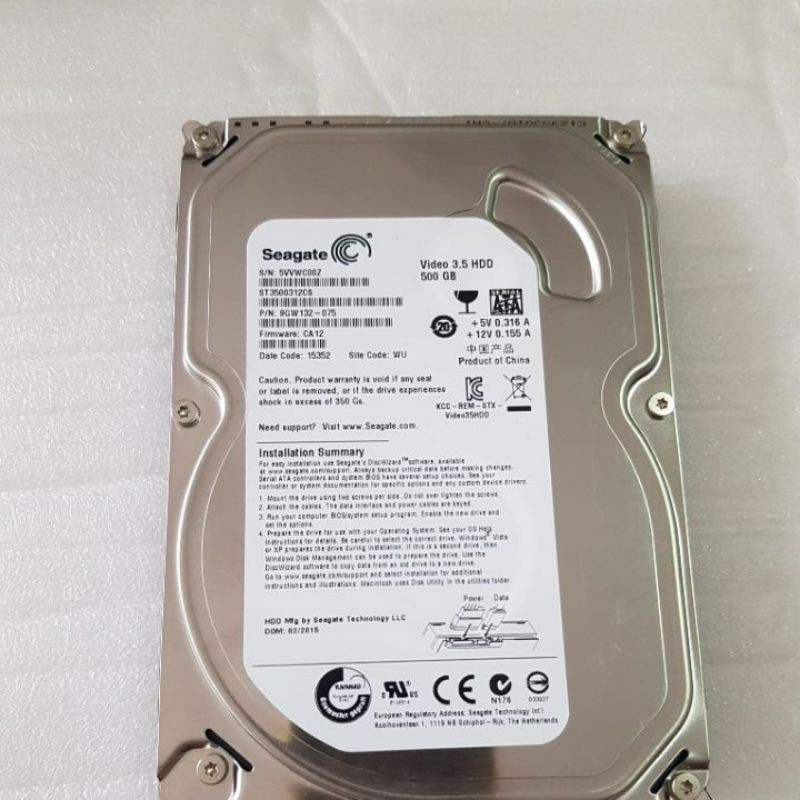 hardisk 500gb seaget