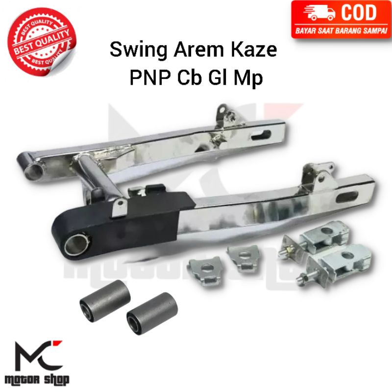Fork Swing Arm Arem Lengan Ayun Kaze Pnp Cb Gl Mp Megapro Crome Crom Tebal