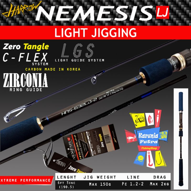 Joran Harrow Nemesis LJ | Joran Jigging | Joran Light Jigging