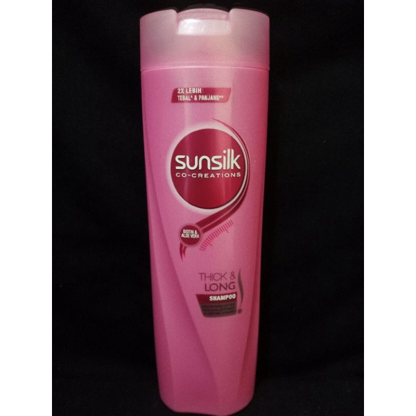 Shampo and conditioner sunsilk co-creations thick & long 170ml & 340ml